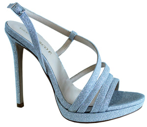 SANDALI GLITTER ARGENTO| ACS Calzature Italiane