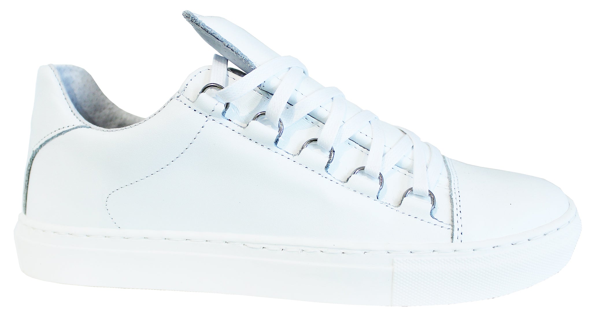 Sneaker Uomo Scarpa Sportiva Bianca SNEAKER UOMO PELLE BIANCA| ACS