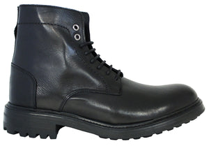 ACS ANFIBIO UOMO PELLE NERO| ACS Calzature Italiane