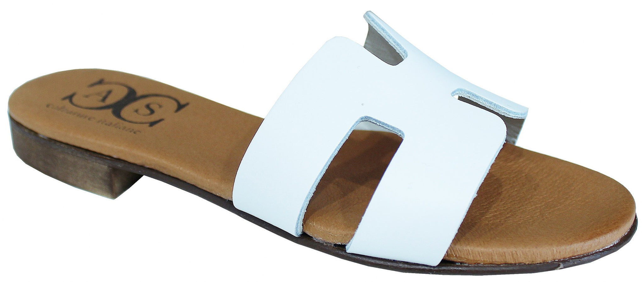 Ciabatte In Pelle Biomecanics 221001 Bianche - Con Soletta Rimovibile, TPE, Comode E Sportive - Foto 2