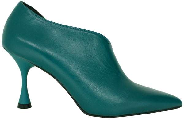 TRONCHETTO DONNA ACS PELLE PETROLIO| ACS Calzature Italiane