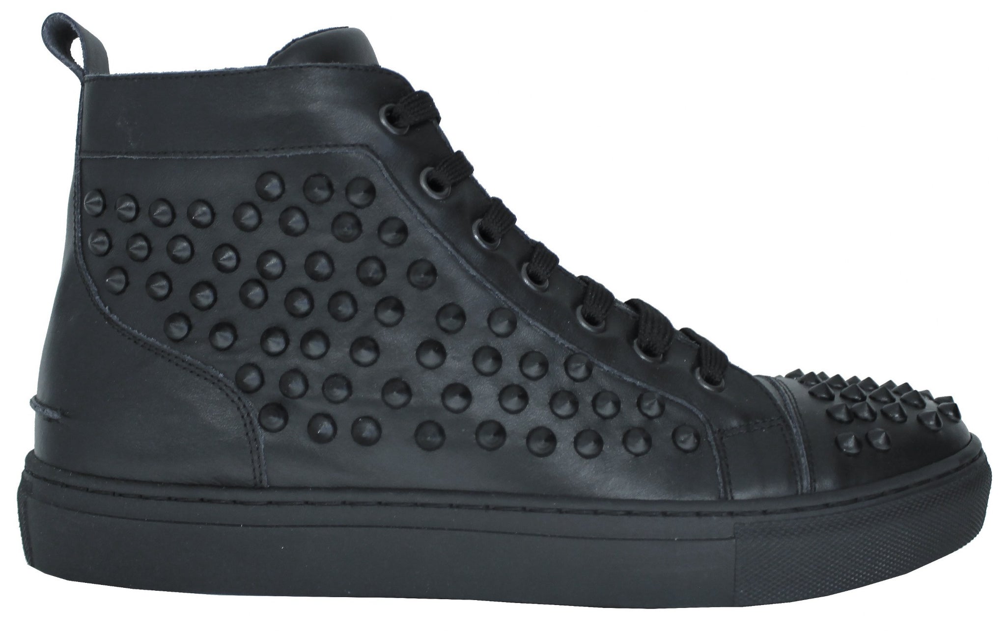 Scarpe Sneakers Nere Borchie Sneakers Scarpe Da Ginnastica Nere